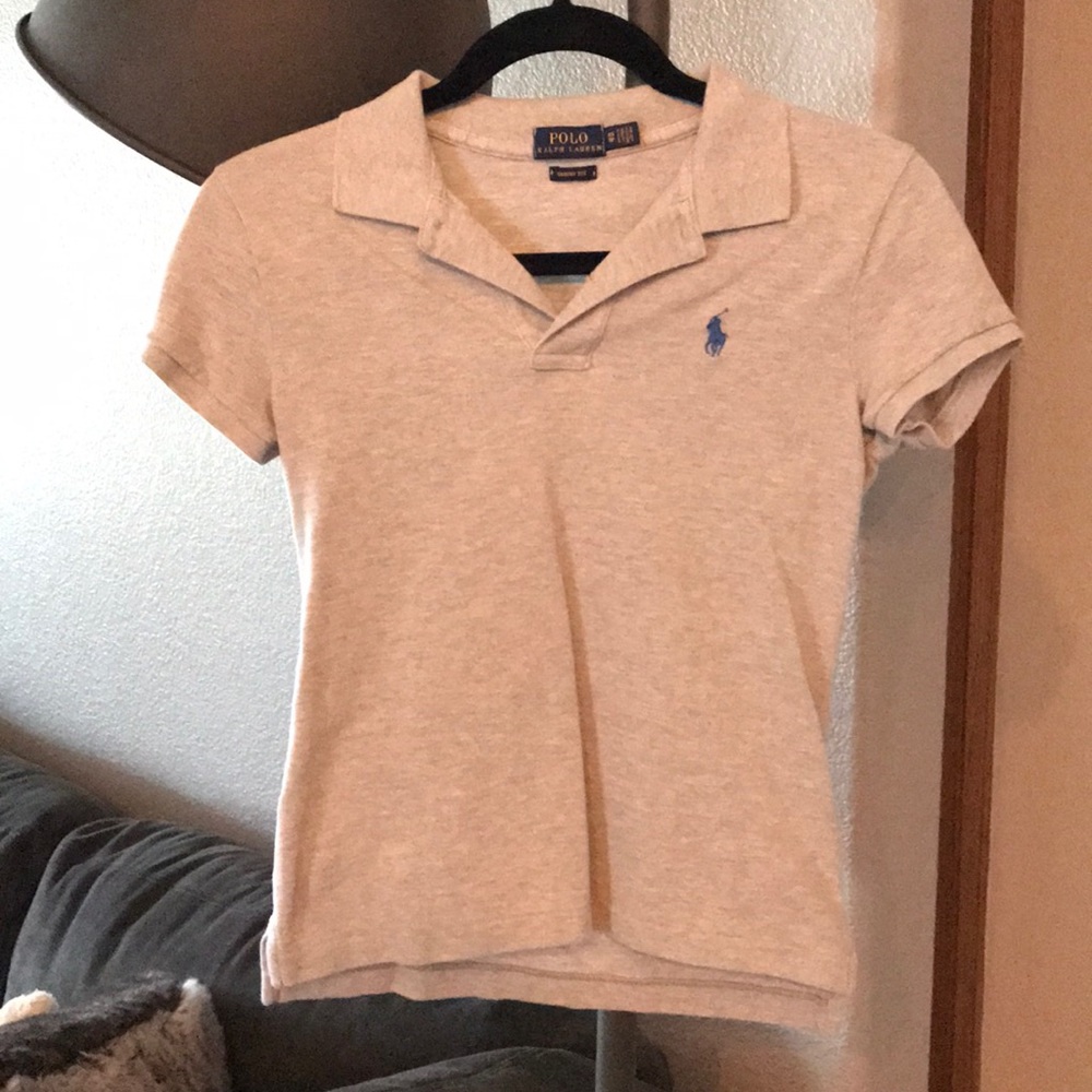 Ralph Lauren Polo short sleeved shirt - grey